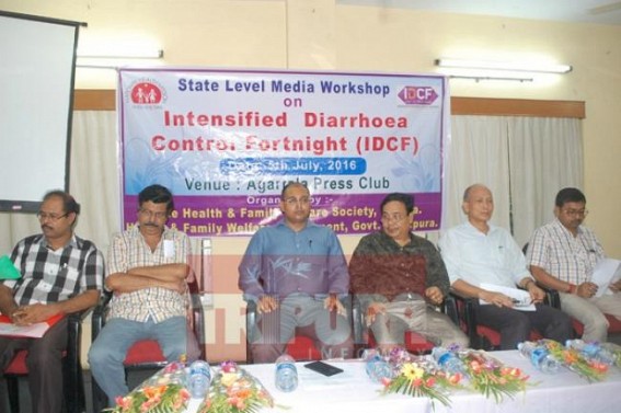 State-level media workshop held to control diarrhea